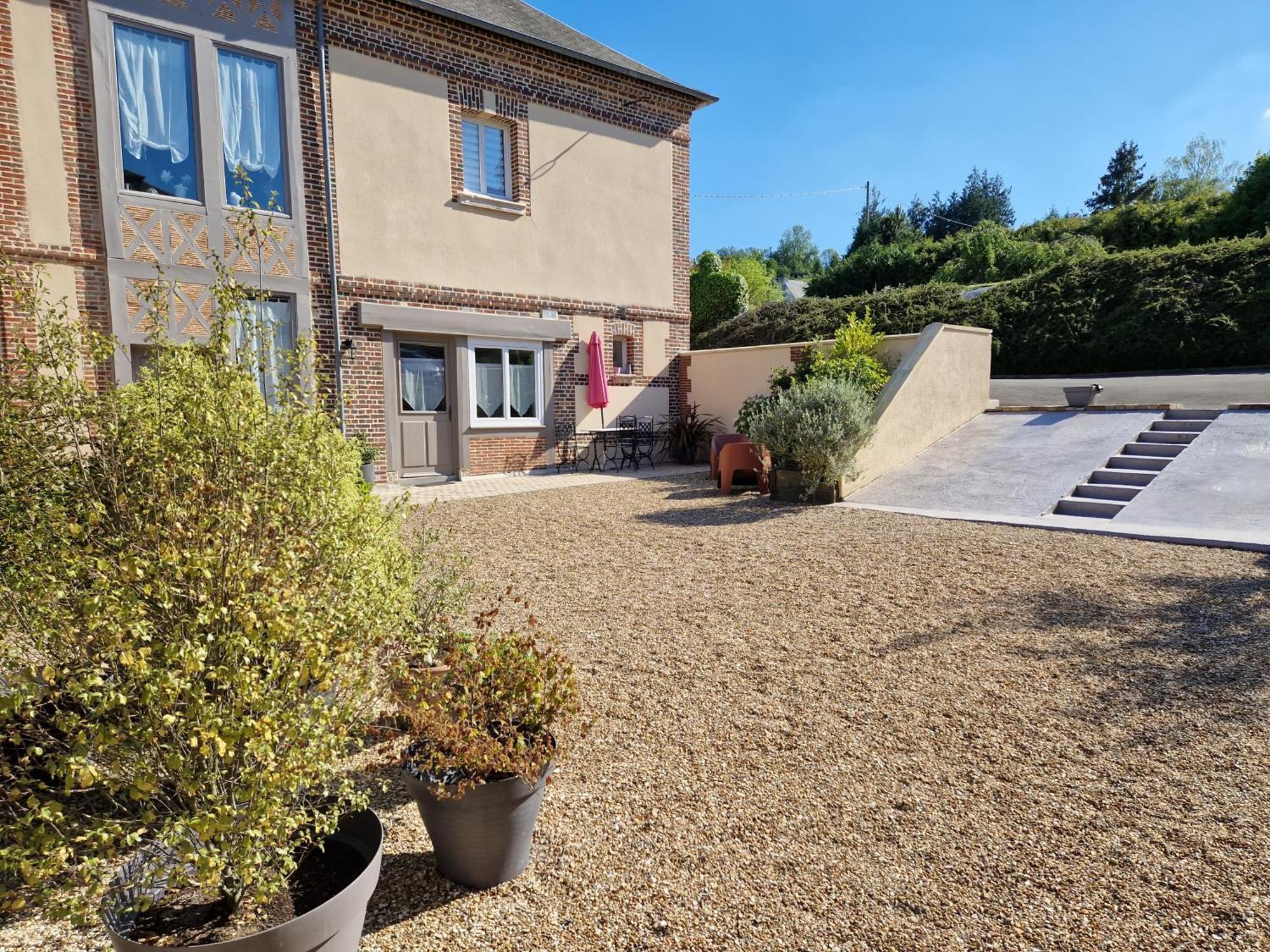Appartamento La Cour Honfleur Esterno foto
